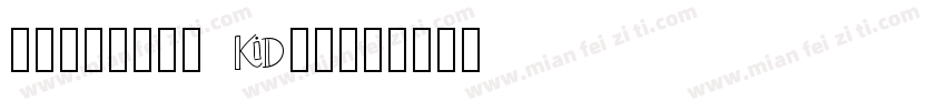 Military Kid字体转换